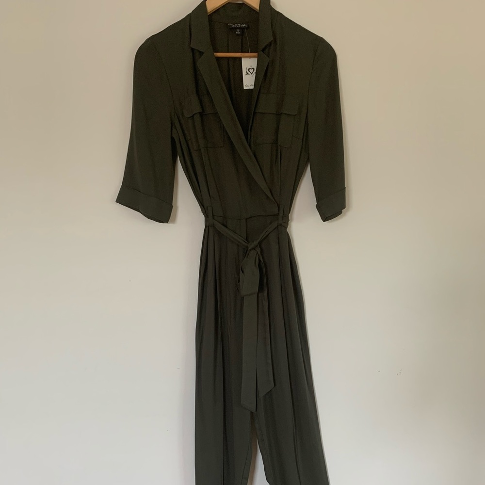 *BRAND NEW* Miss Selfridge Olive Green Jumpsuit
